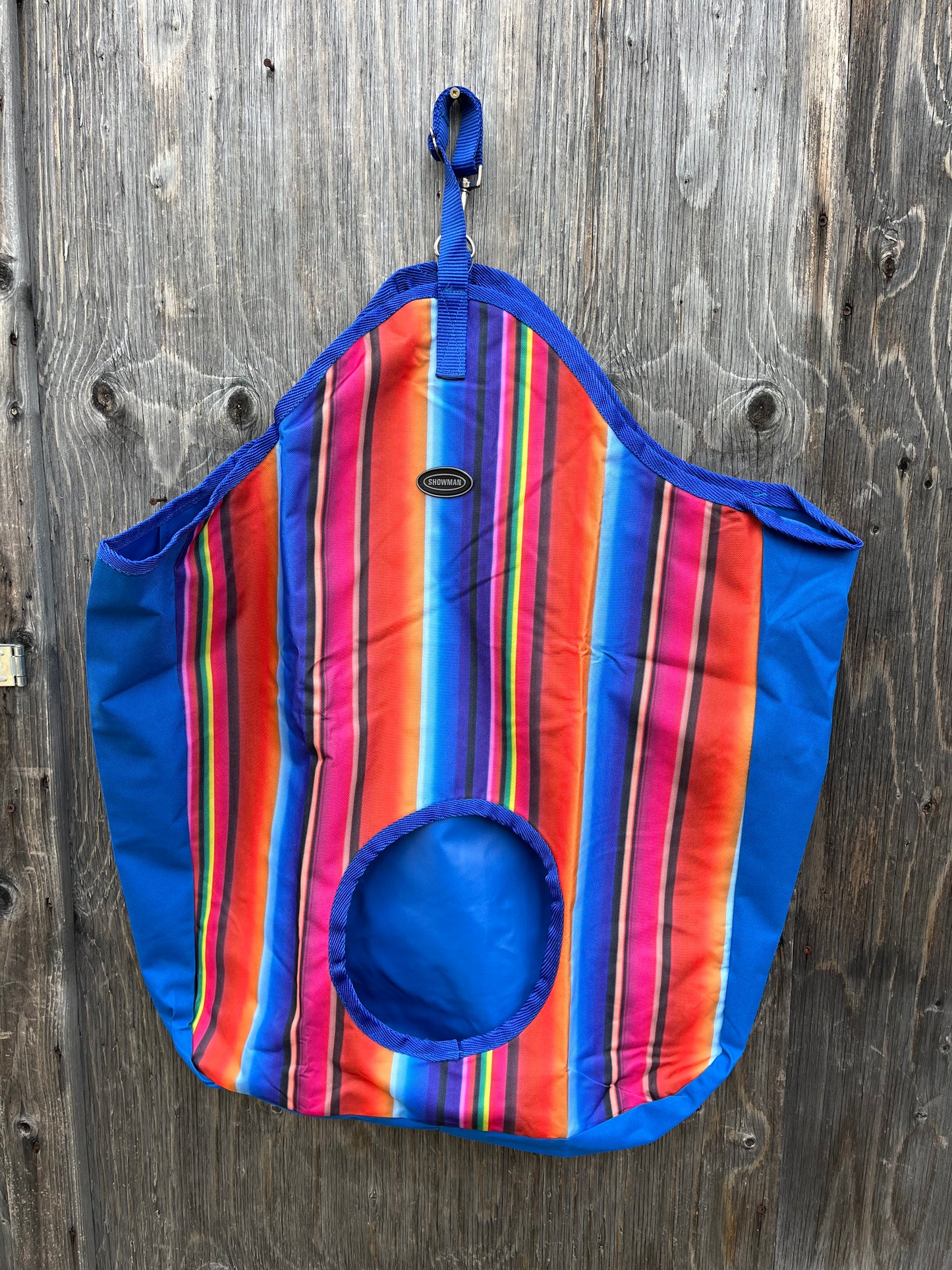 Serape hay bag