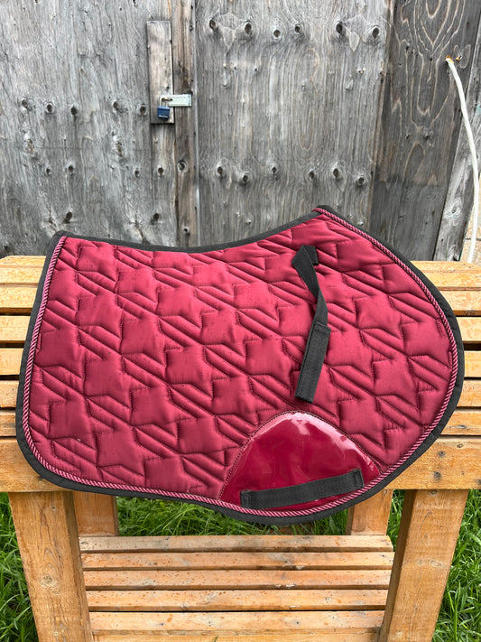 Burgundy jump pads clearance