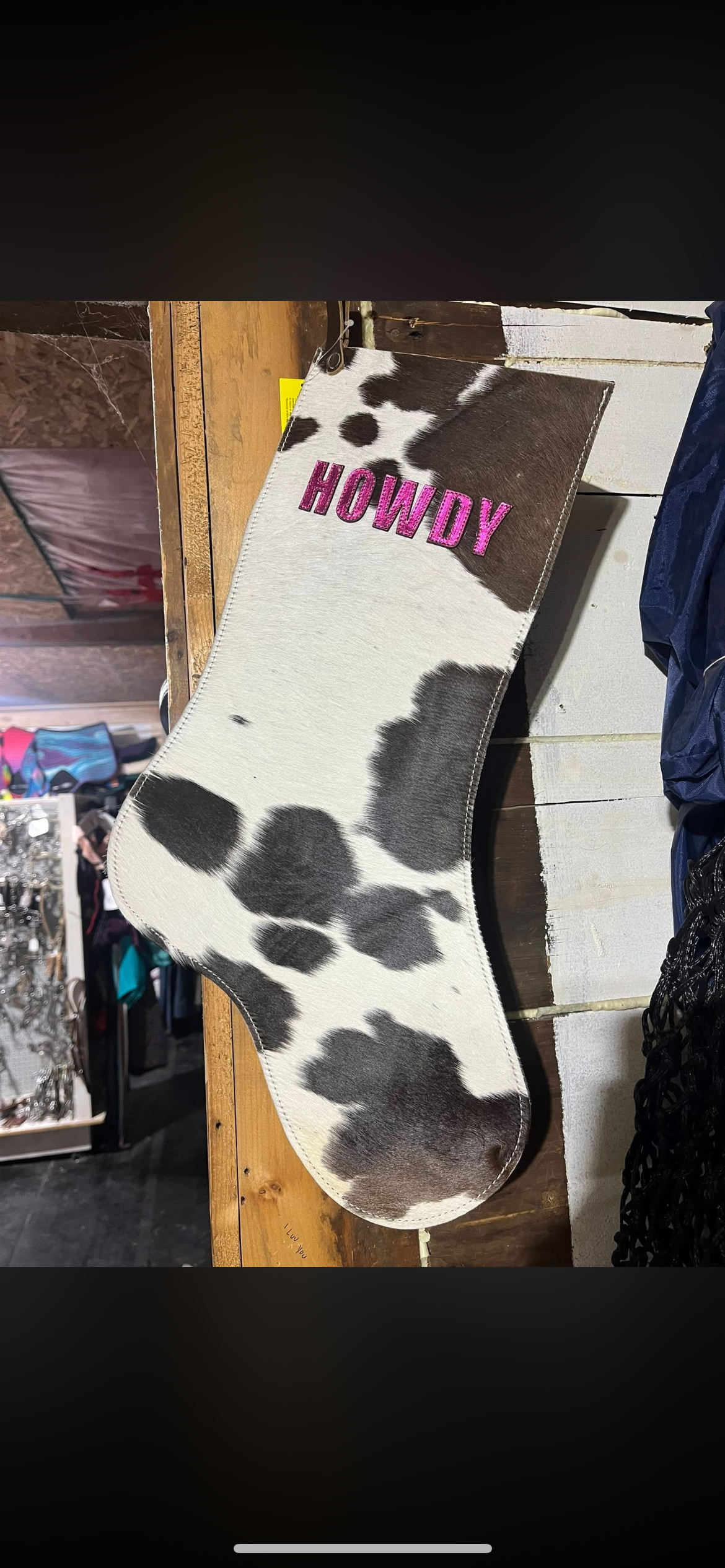 Howdy stocking