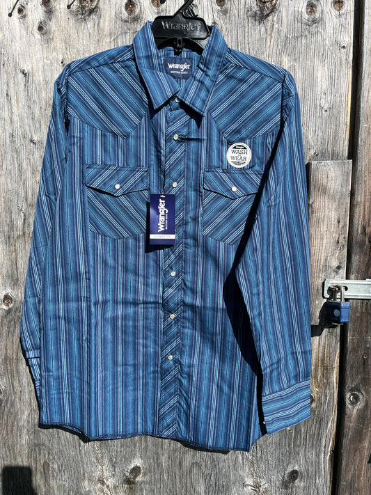 Men’s Wrangler Large Basic Button up