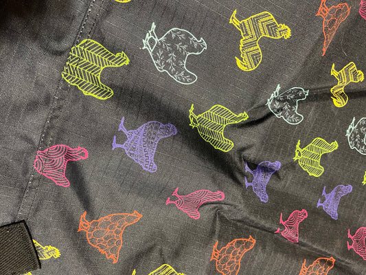 200 gram shires chicken print winter turnout