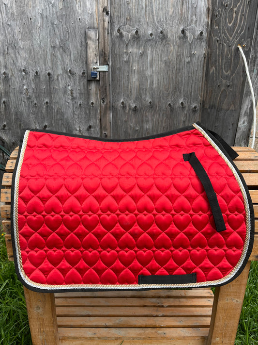 Red hearts pads clearance new
