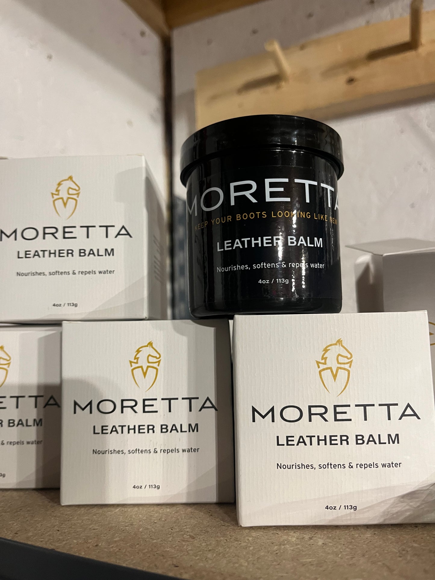 Leather balm