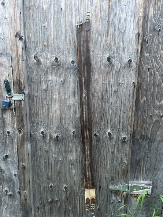 50” leather girth