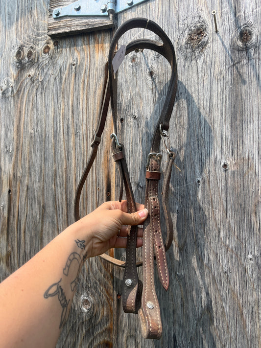 Split ear headstall
