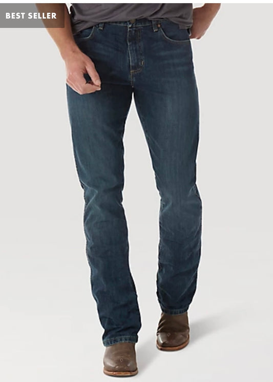 Wrangler Men’s slim fit bootcut jeans