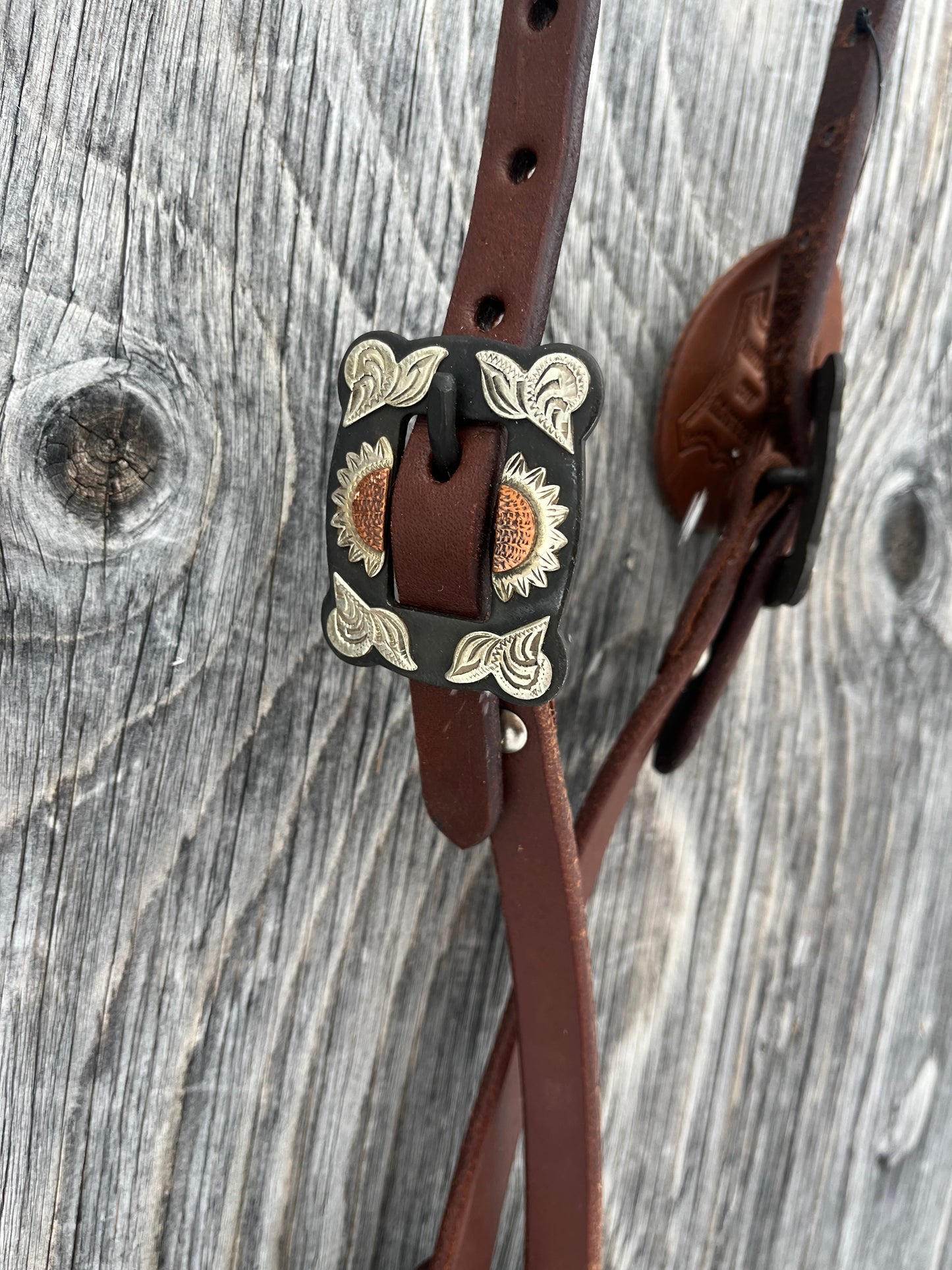 Sunflower one ear headstall