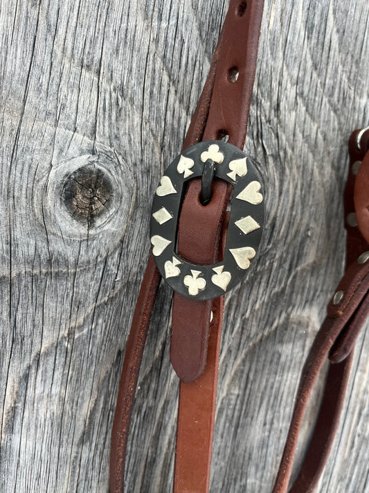 Cards browband headstall