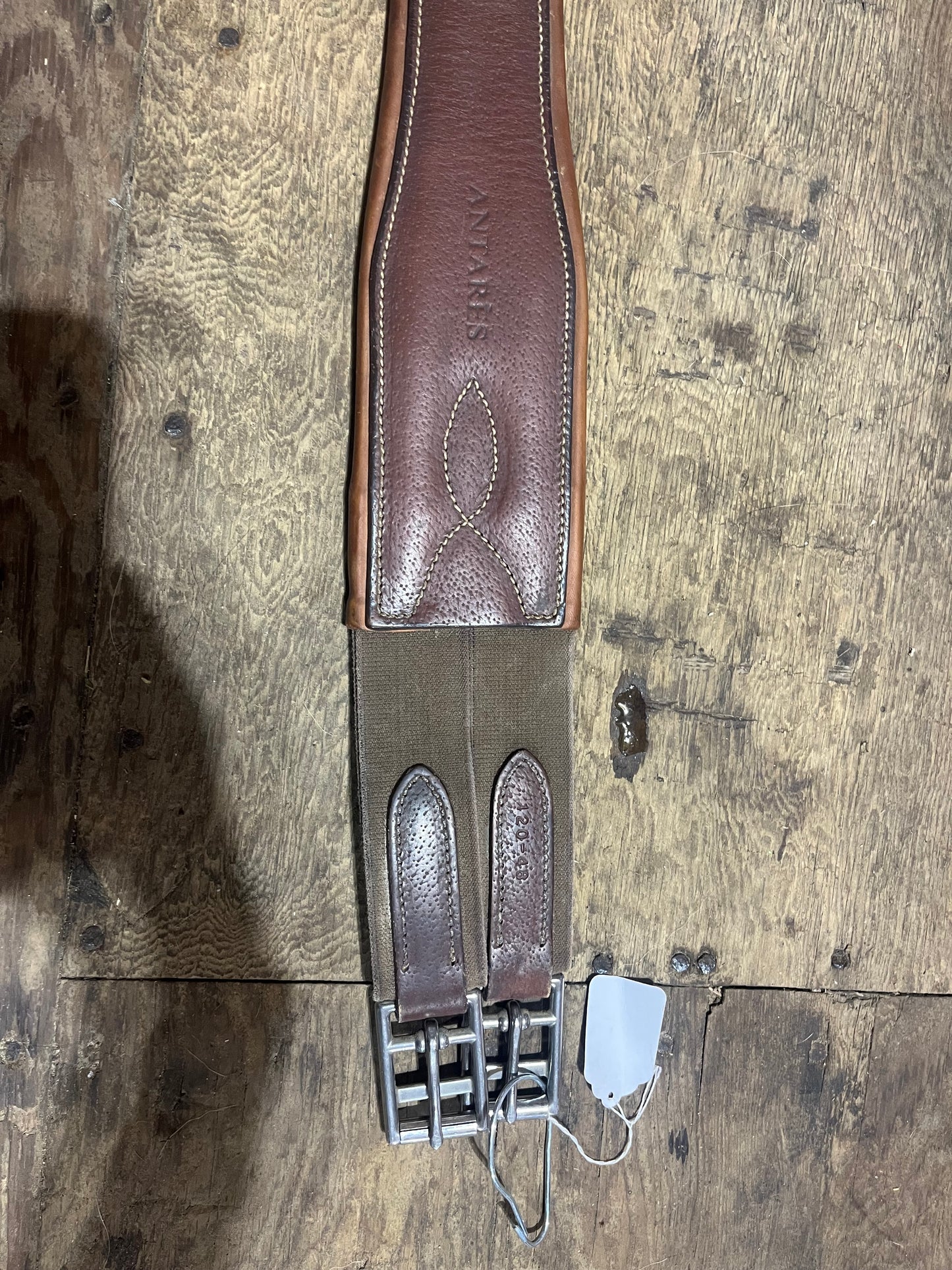 48” Antares leather hunter girth