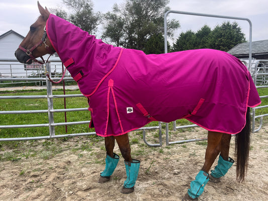 Pink 50g blankets with removable neck