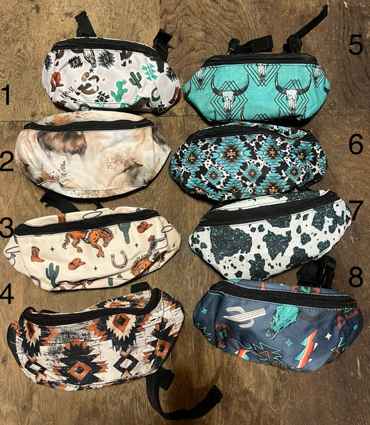 Saddle sacs new prints