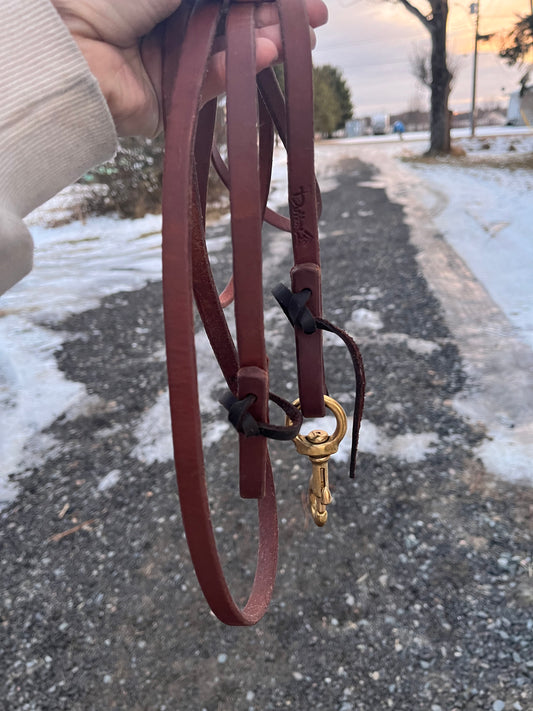 Dutton 1/2” barrel reins