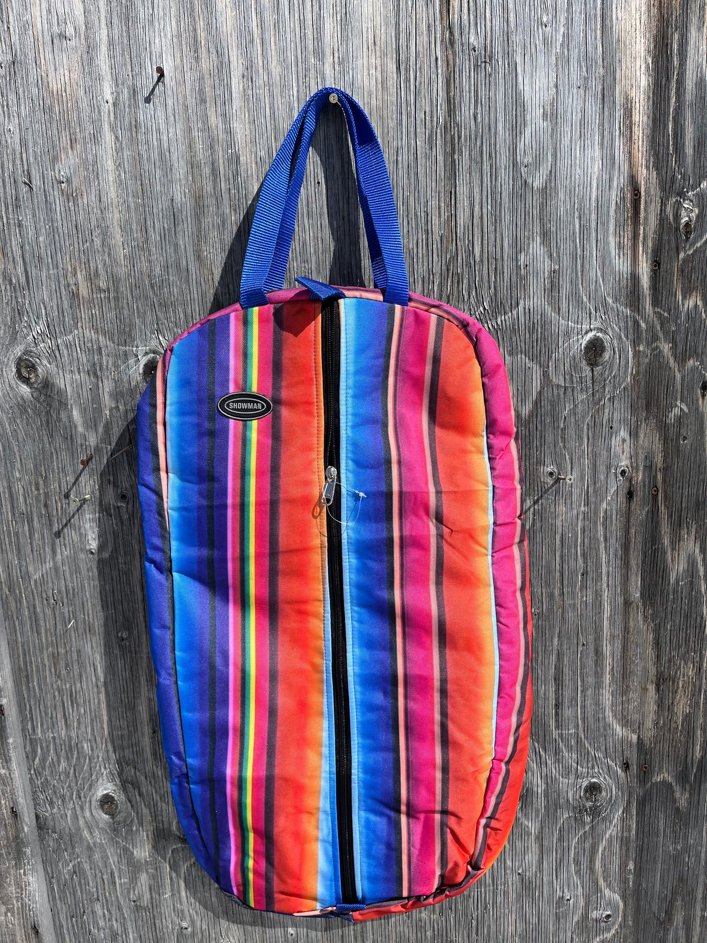 Serape insulated bridle bag