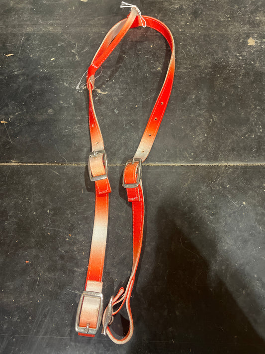 Orange ombre nylon quick change one ear