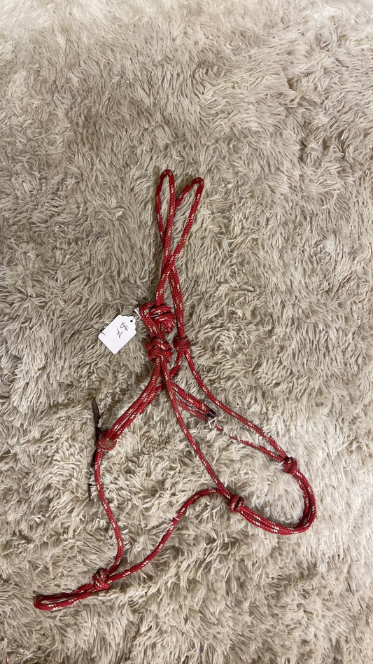 Used rope halter