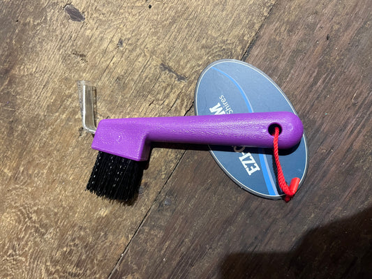 Purple hoofpick