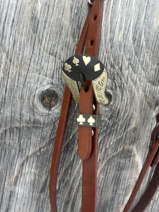 Cards browband headstall