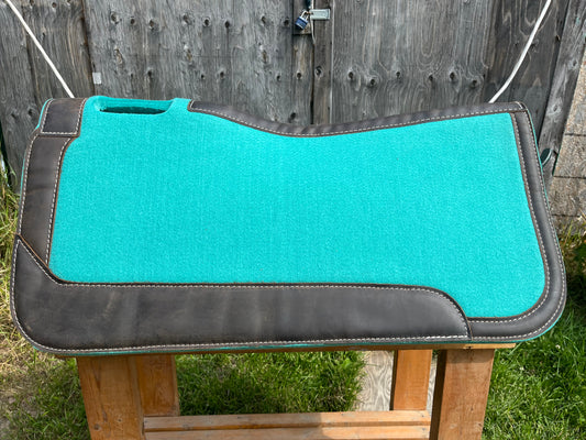 Teal felt pad