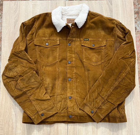 Wrangler Men’s Corduroy Sherpa Jacket XL