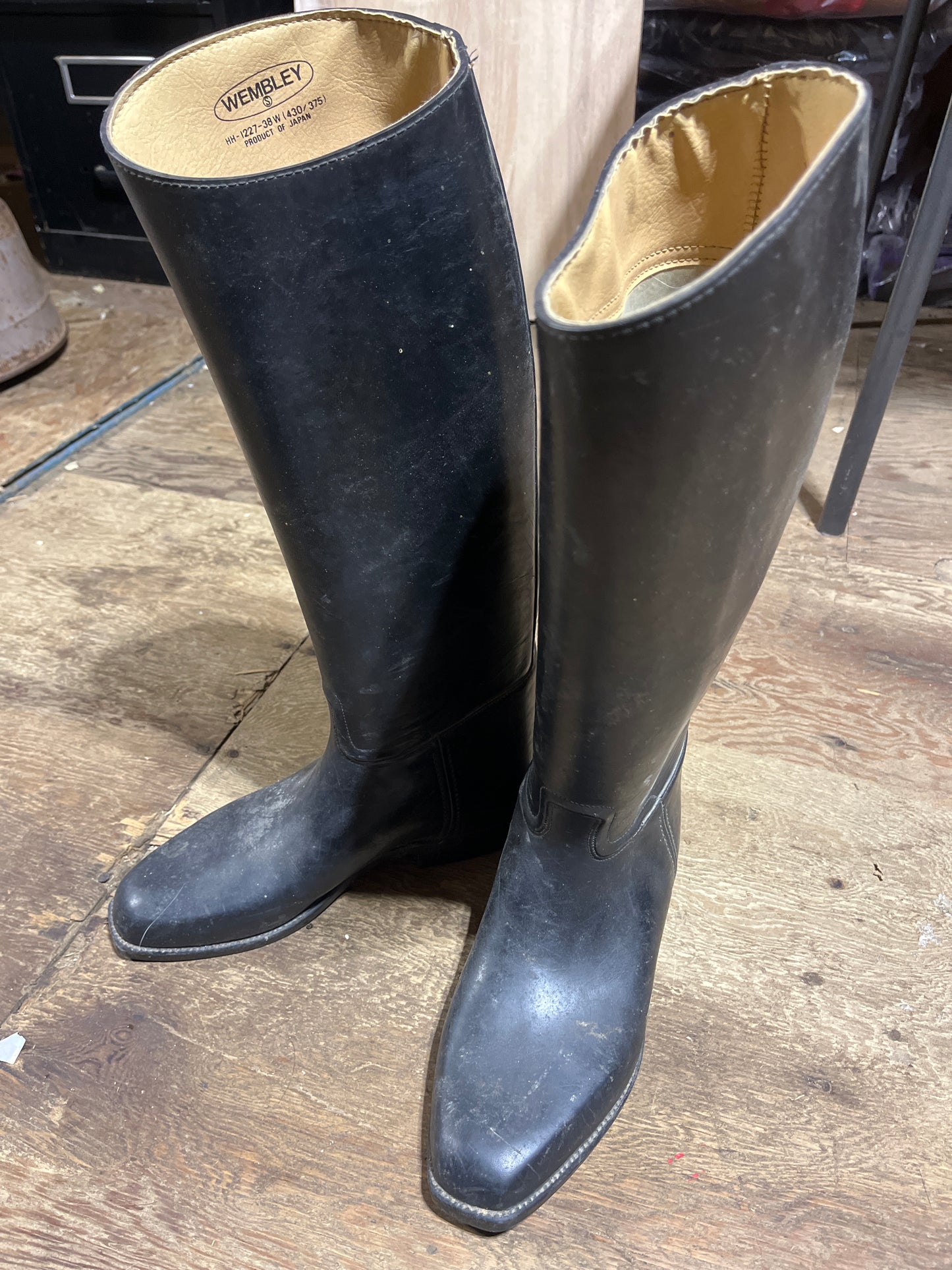 Wembley riding tall boots size 38W