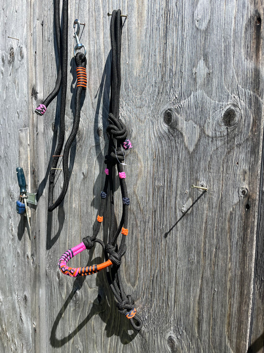 Rope halter and lead set clearance