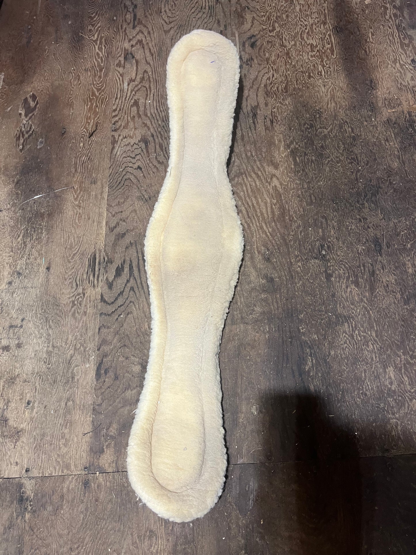 36” reinsman fleece roper cinch with roller buckle and removable backing