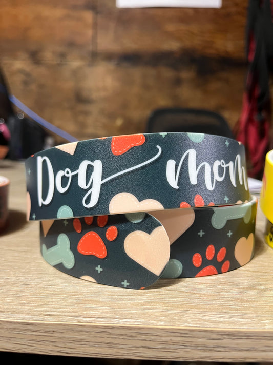 Dog mom belt cut to fit style no buckle