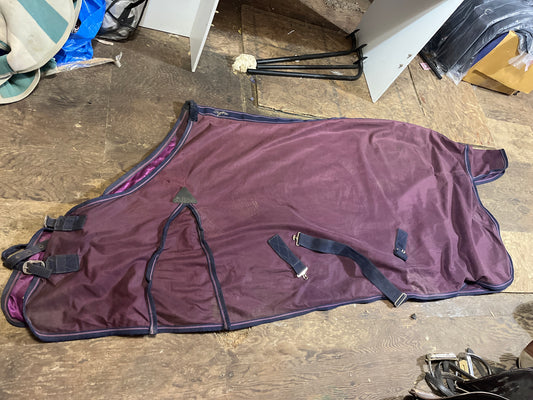 78” flysheet needs repair needs belly strap