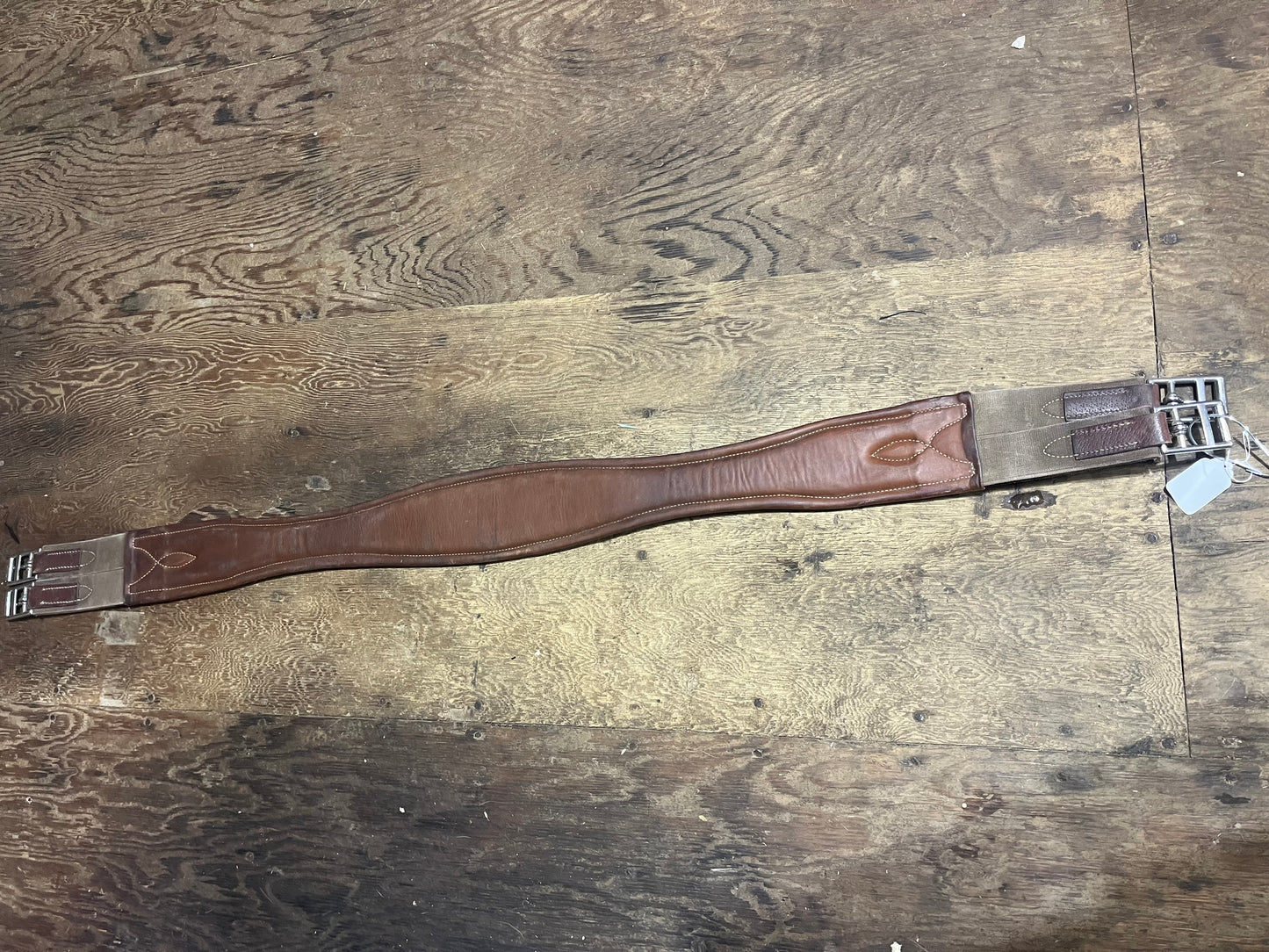 48” Antares leather hunter girth