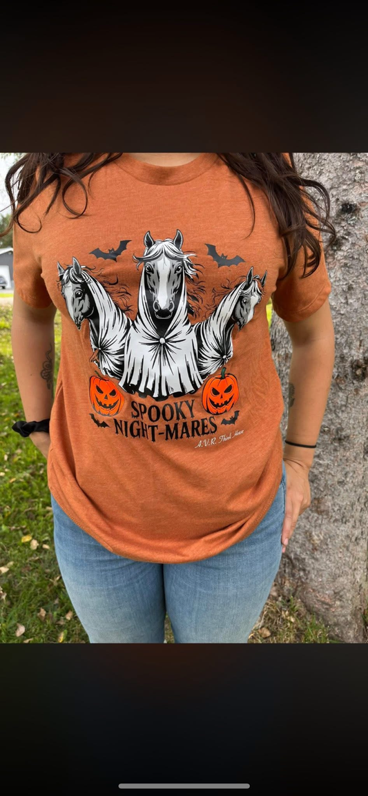 “Spooky night-mares” tee