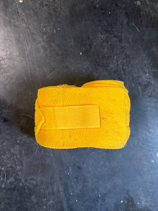 2 yellow polos