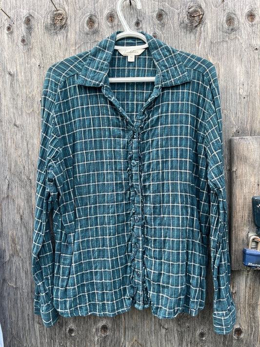Plaid size 14