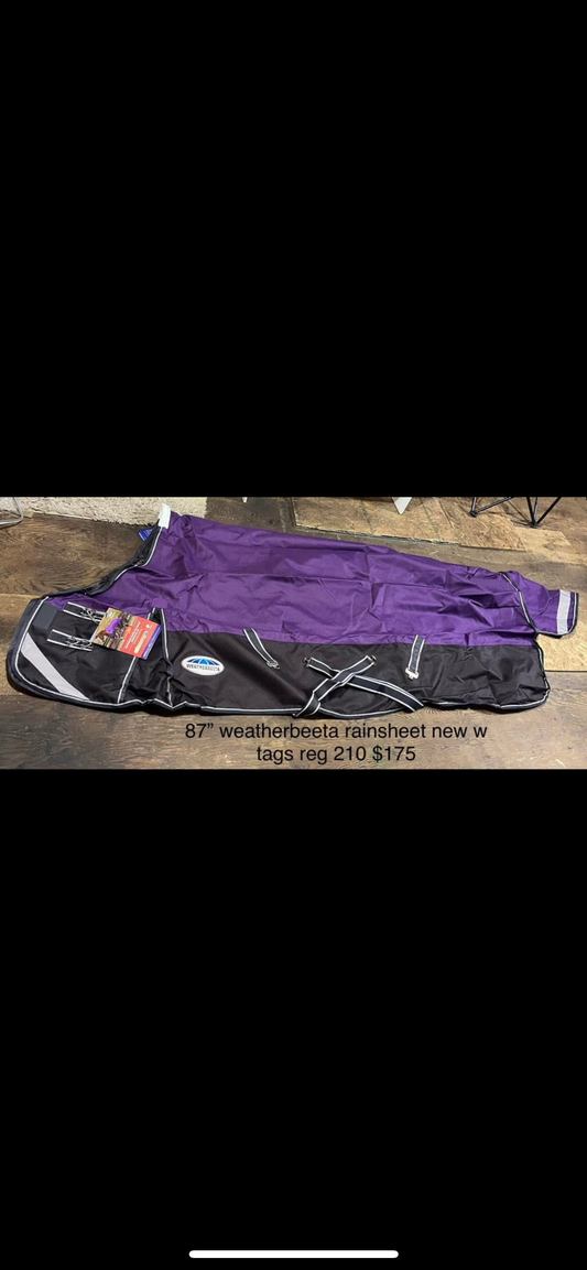 87” weatherbeeta rainsheet new &save the tax!