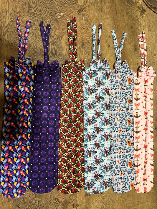 Printed tail bags