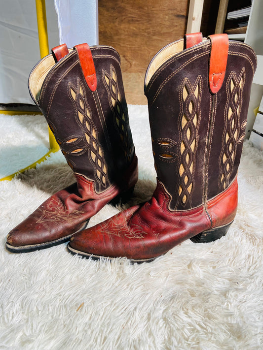 Mens size 12 cowboy boots