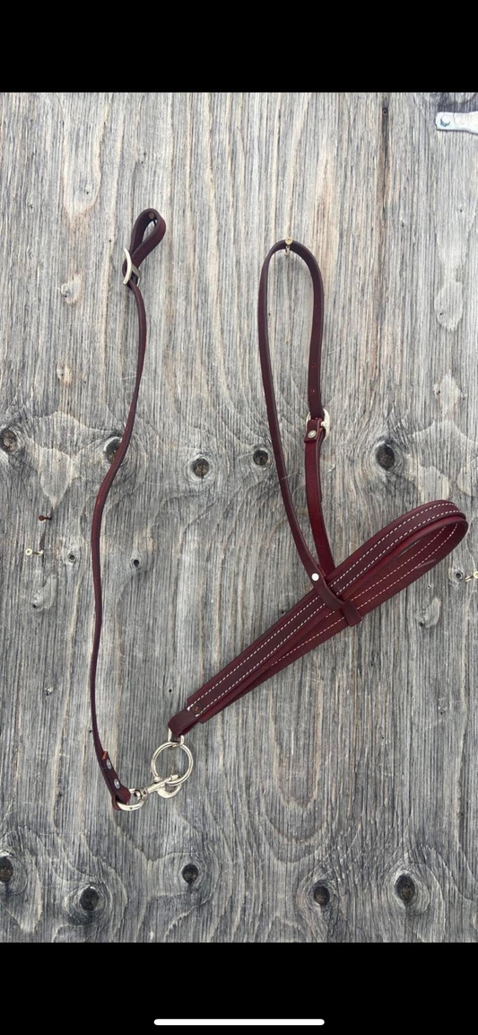 Burgundy tie down
