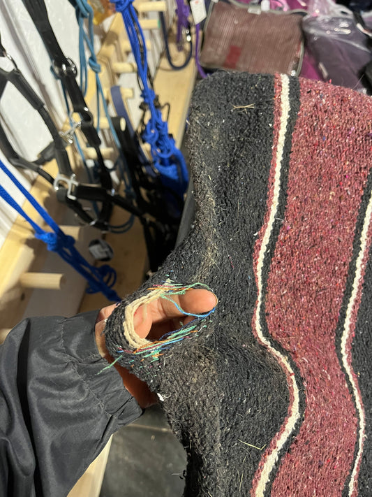 Small saddle blanket