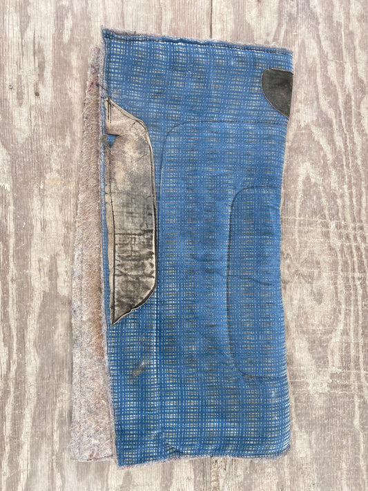 Western pad has wear