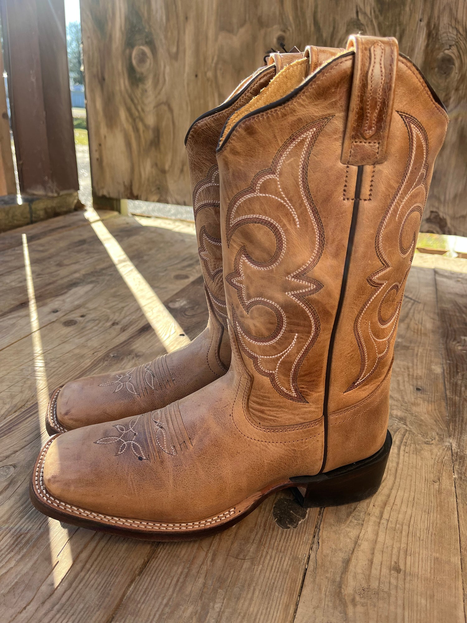 Western riding boots