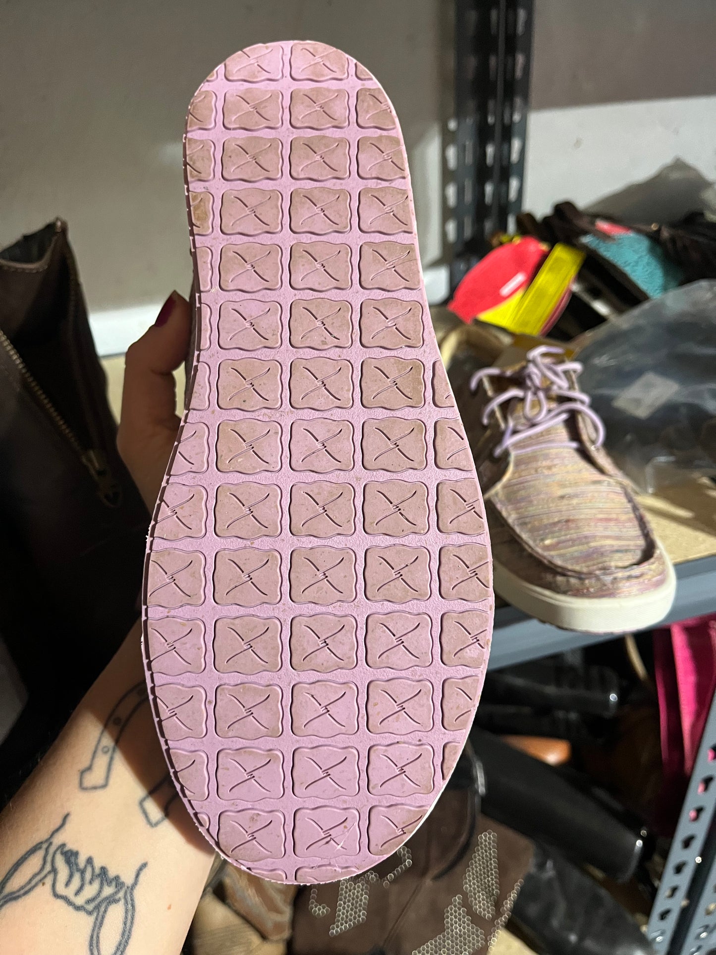 Twisted x ladies 7.5 multicolour tried on / display