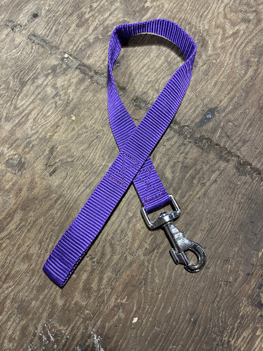 Purple bucket strap loop through