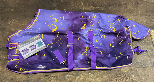 Mini purple amethyst rainsheets