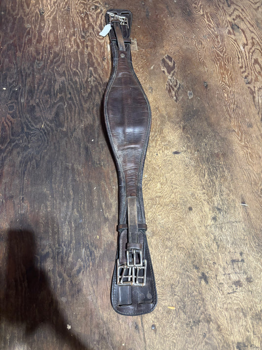 34” schleese leather girth