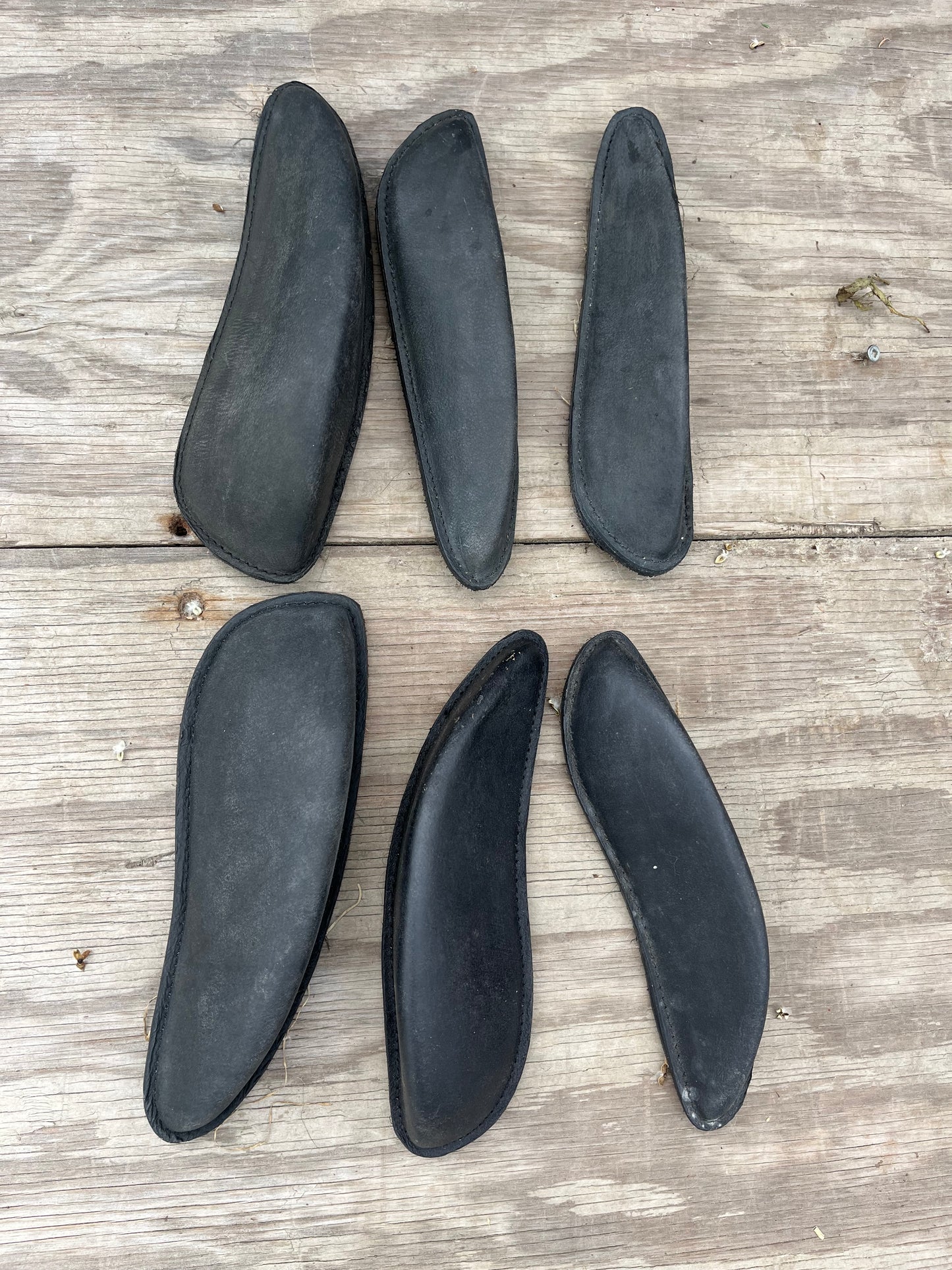 Barefoot saddle blocks