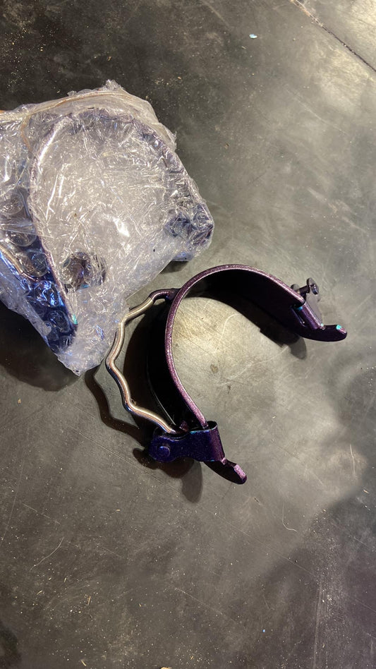 Glitter coated bumper spurs