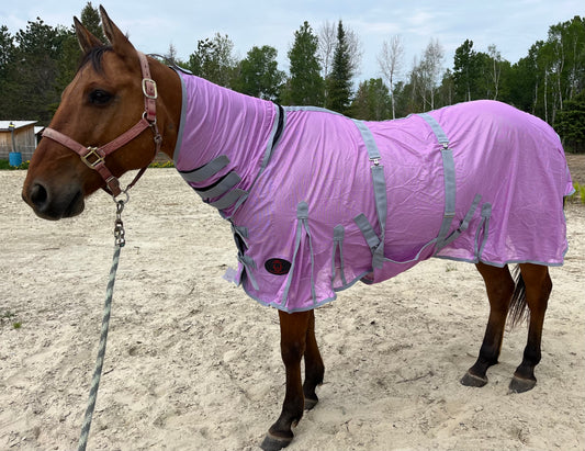 78” Lavender flysheet with neck and removable belly