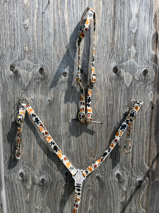 Cowprint nylon tack set