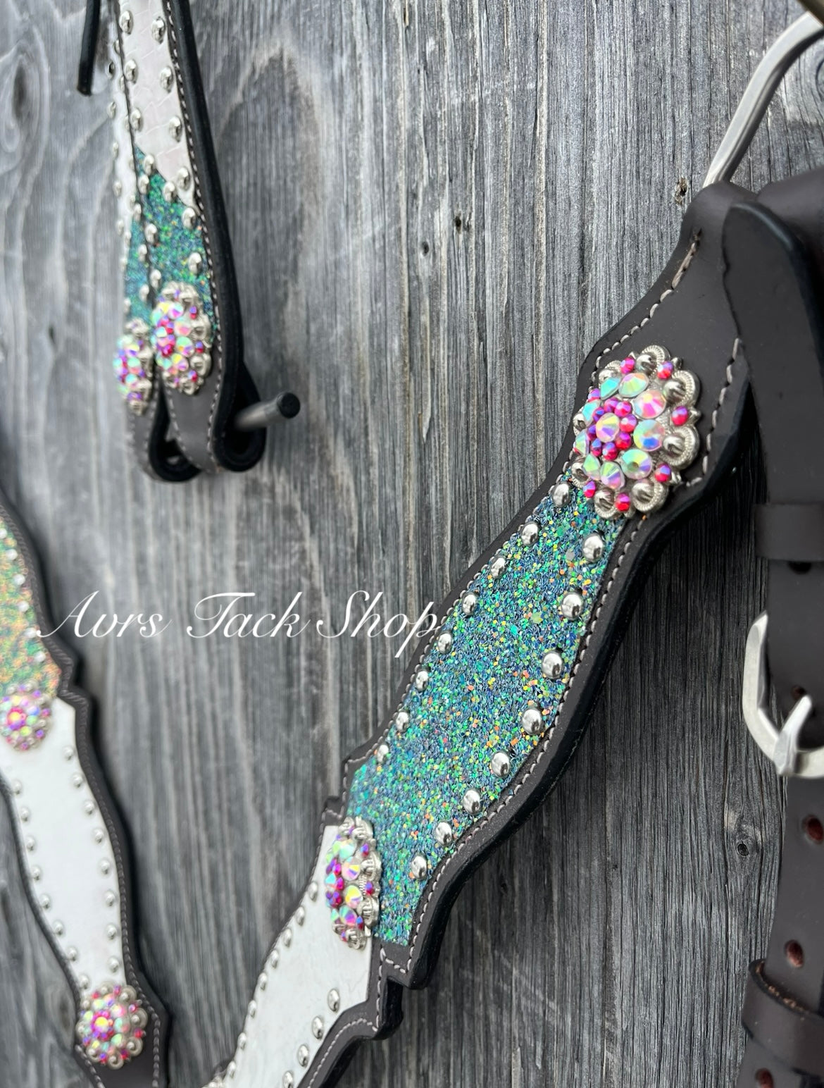 Stunning blue / pink multi color changing set