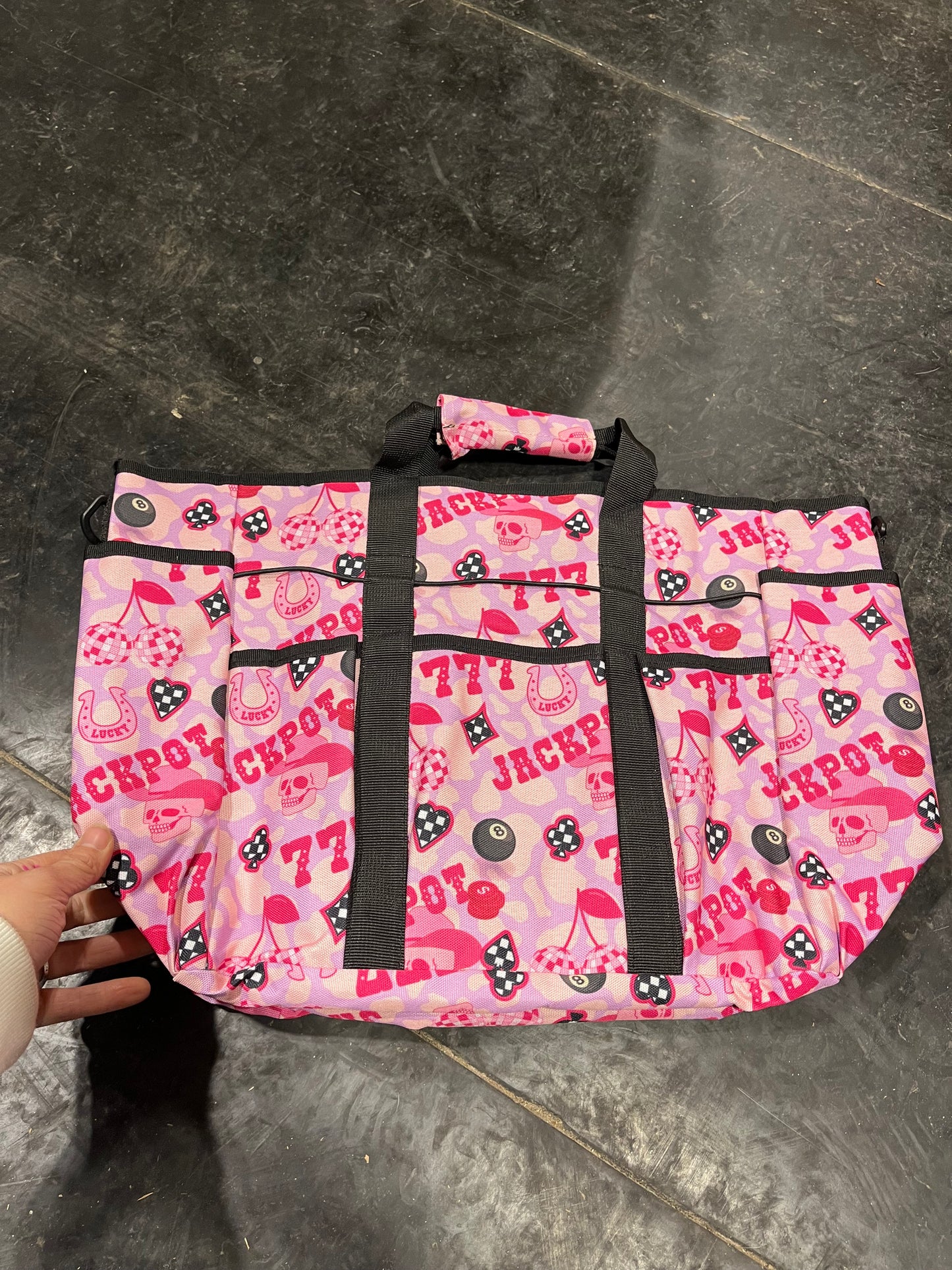 Printed groom bags