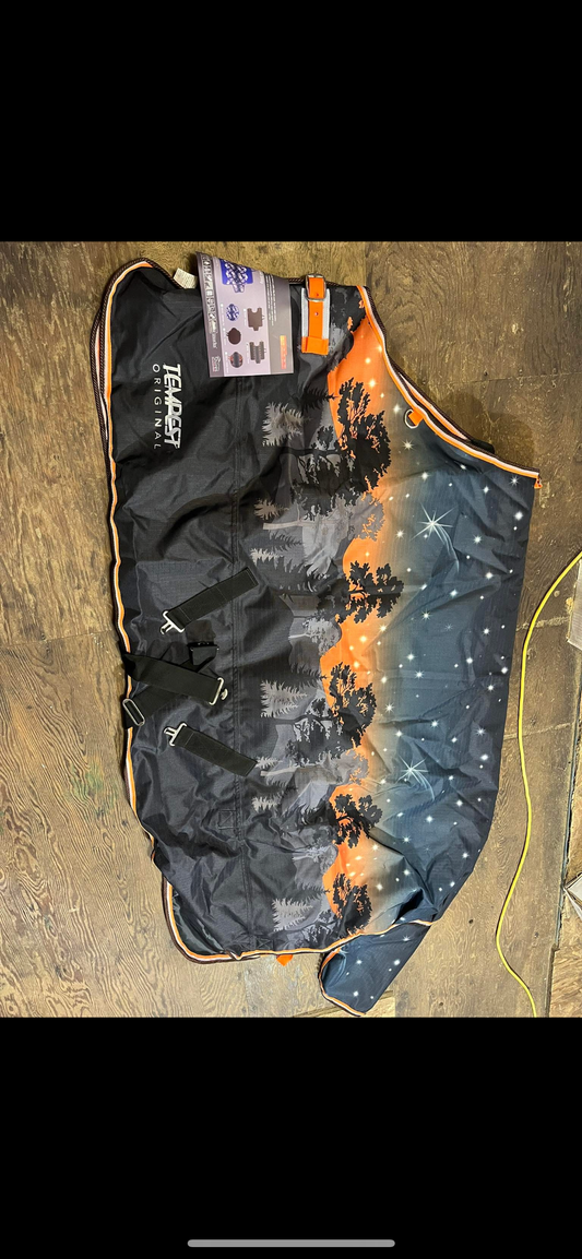 63” winter sunset shires 200 gram winter turnout